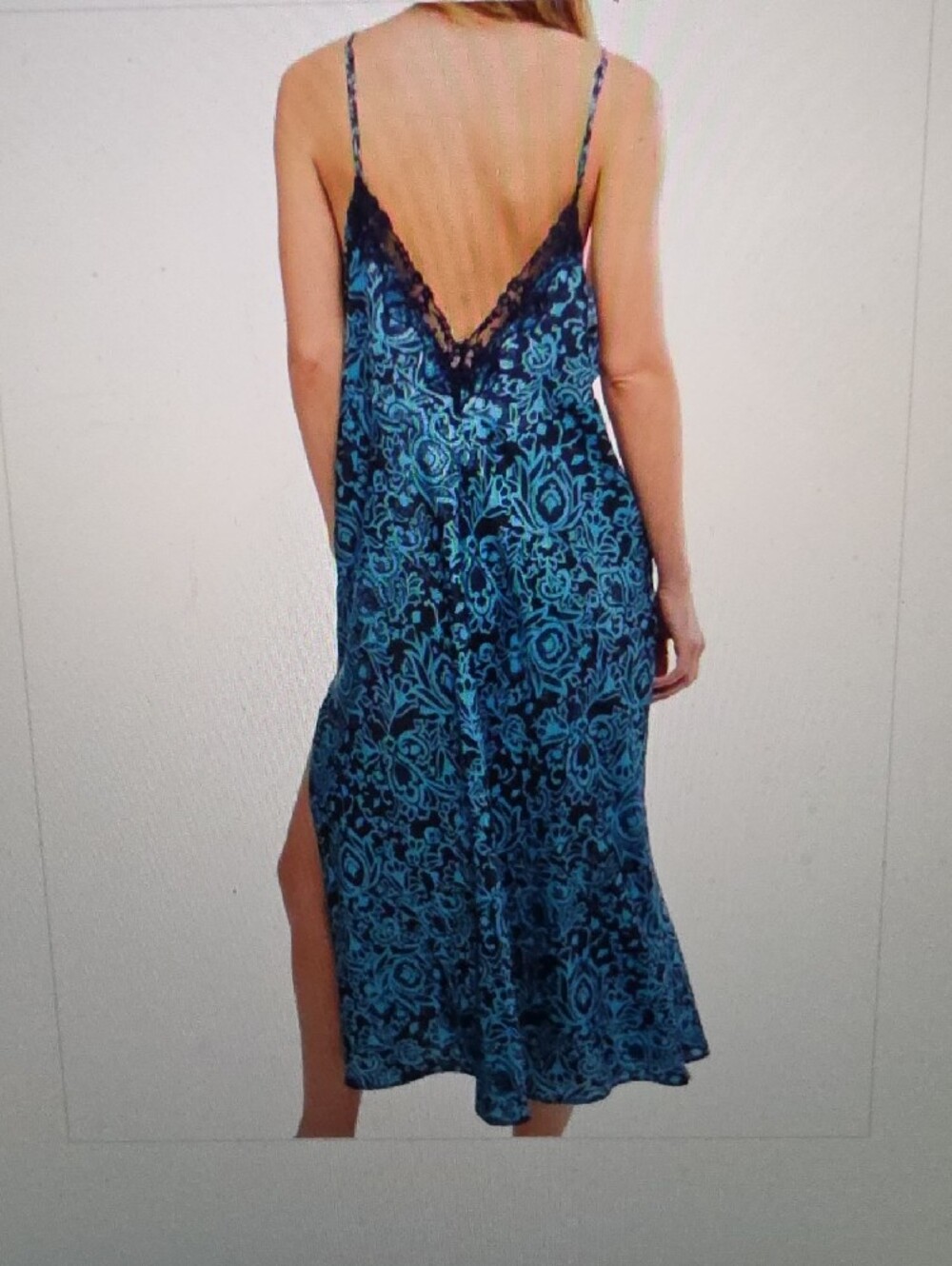 Free People Intimately Someone Like You Midi Dress Size S - Picture 2 of 6